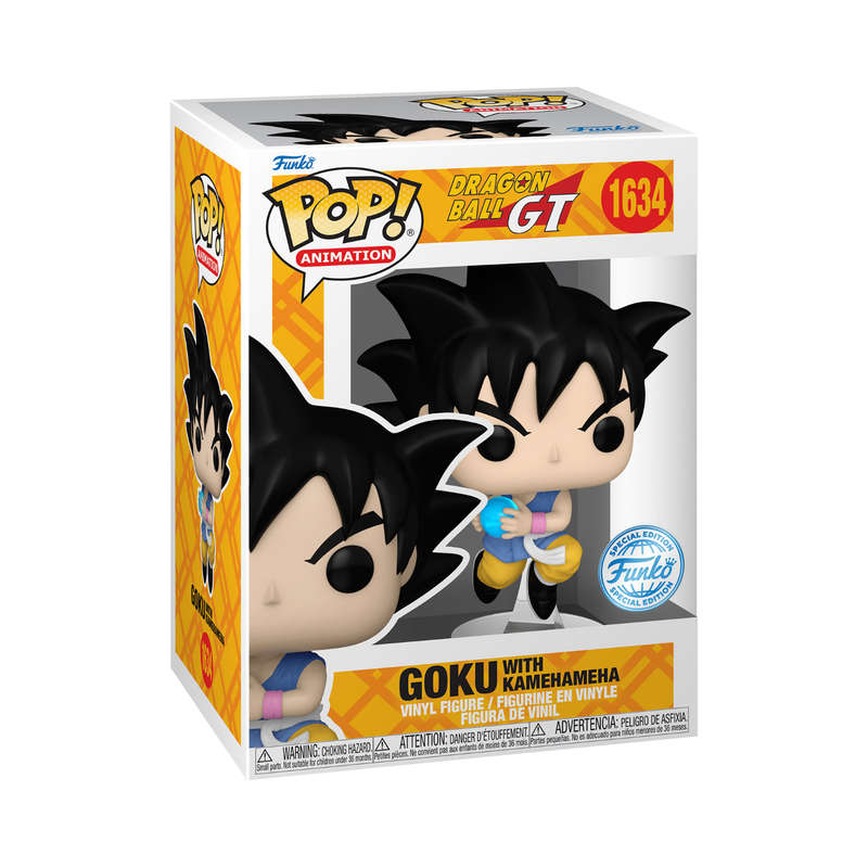Goku with Kamehameha - Dragon Ball GT Funko Pop Vinyl Figure #1634