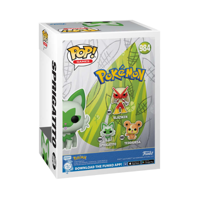Sprigatito - Pokemon Funko Pop Vinyl Figure #984