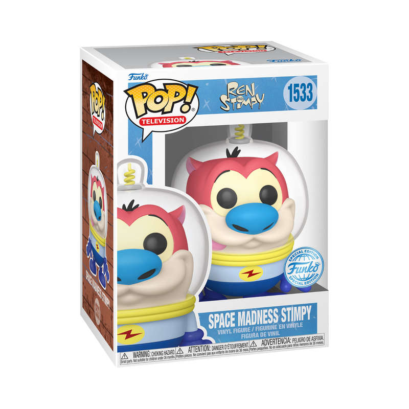 Space Madness Stimpy Ren & Stimpy - Funko Pop Vinyl Figure #1533