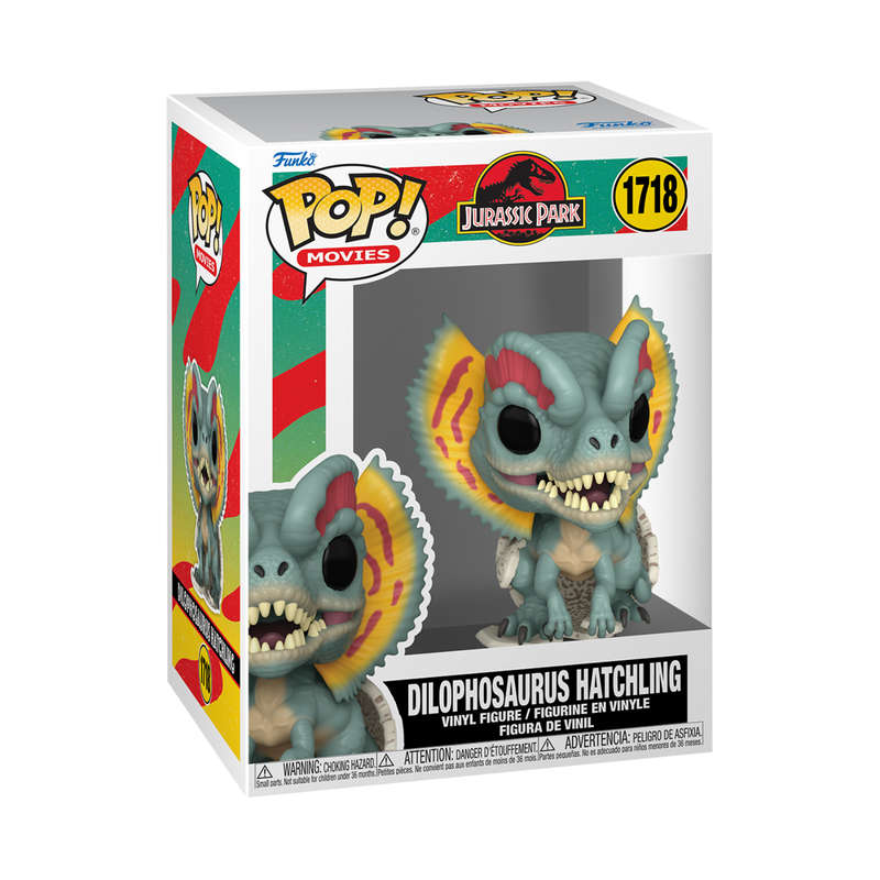 Dilophosaurus Hatchling - Jurassic Park Funko Pop Vinyl Figure #1718