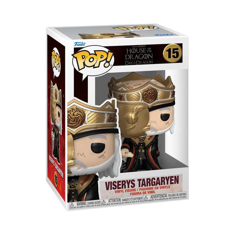 Viserys Targaryen - House of the Dragon Funko Pop! Vinyl Figure #15