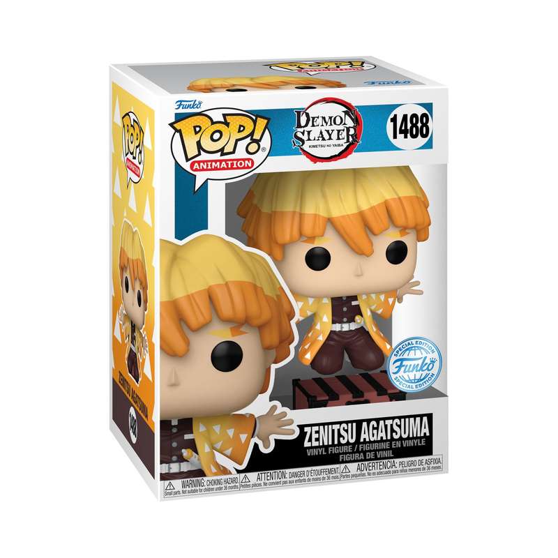 Zenitsu Agatsuma - Demon Slayer Special Edition Funko Pop Vinyl Figure #1488