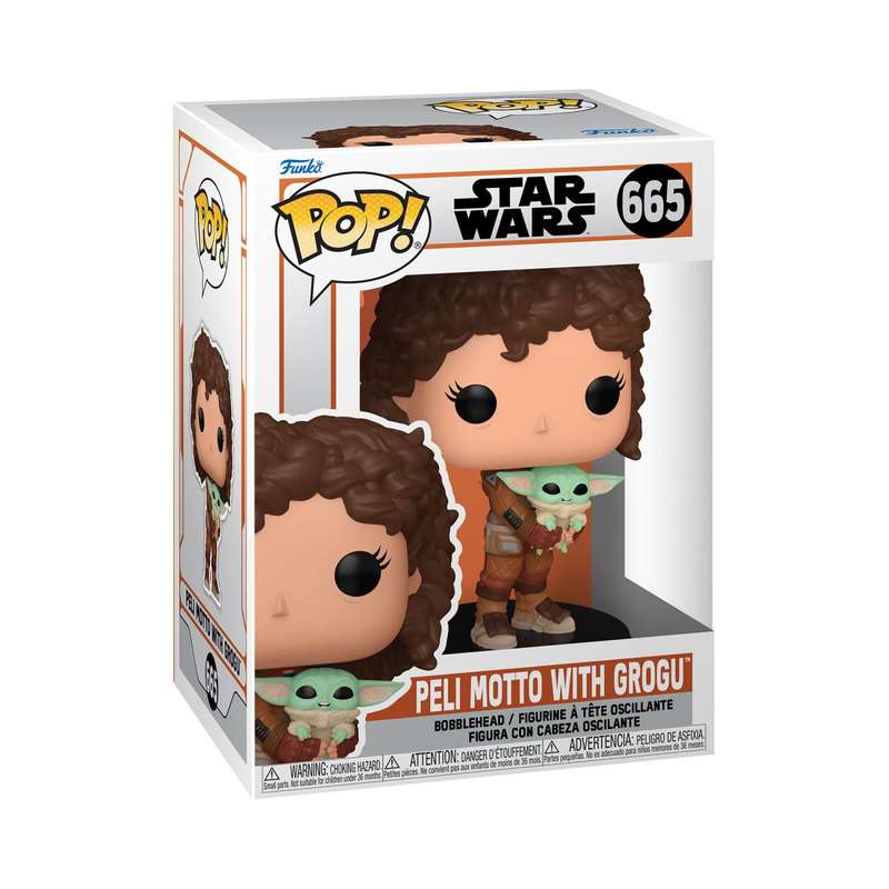 Funko Pop Star Wars - Peli Motto With Grogu