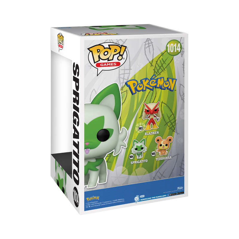 Sprigatito - Pokemon Jumbo Funko Pop Vinyl Figure #1014
