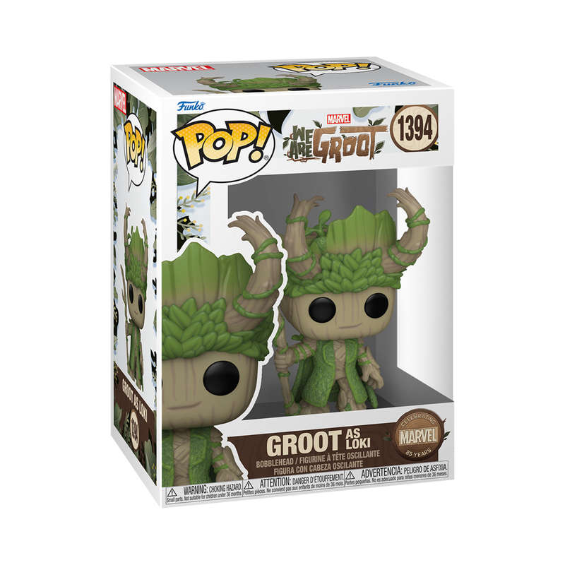 Groot as Loki  We Are Groot Funko Pop Bobblehead Figure #1394