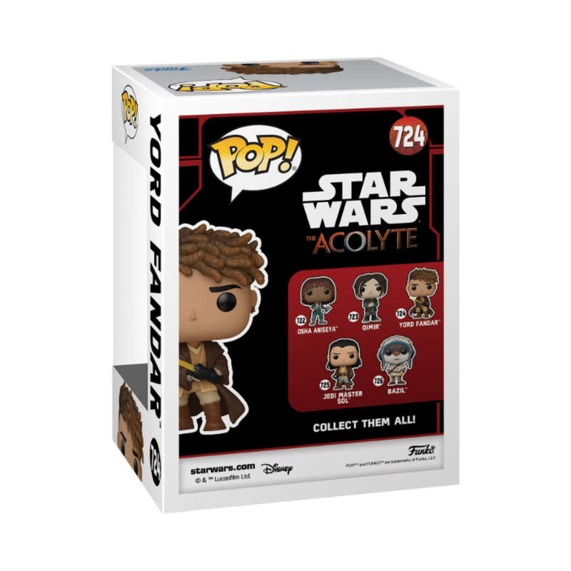 Yord Fandar  Star Wars: The Acolyte Funko Pop Vinyl Figure #724