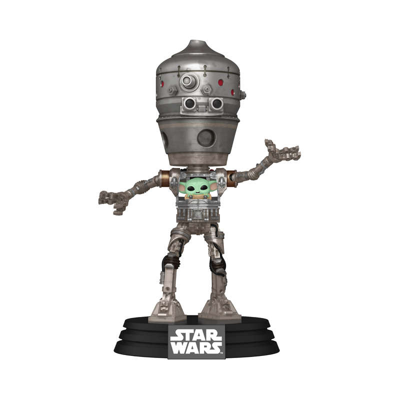 IG-12 with Grogu - Star Wars: The Mandalorian Funko Pop Vinyl Figure