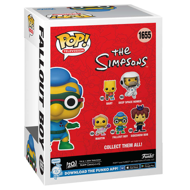 Fallout Boy - The Simpsons Funko Pop Vinyl Figure #1655