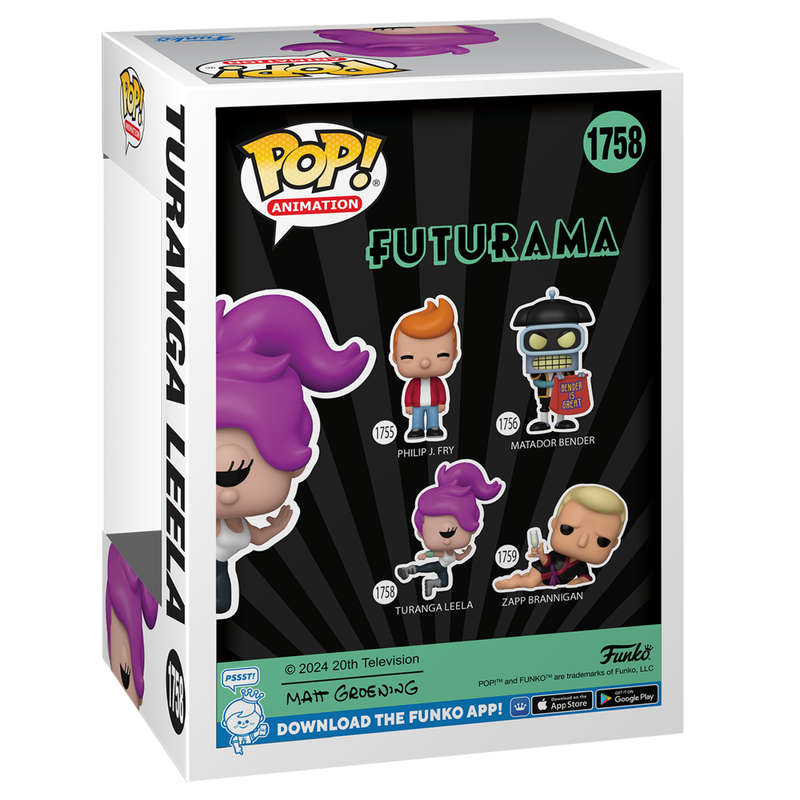 Turanga Leela - Futurama Funko Pop Vinyl Figure #1758