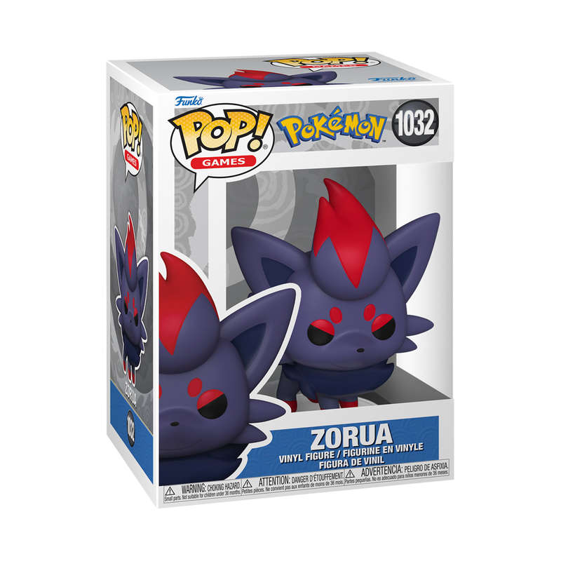 Zorua - Pokemon Funko Pop Vinyl Figure #1032
