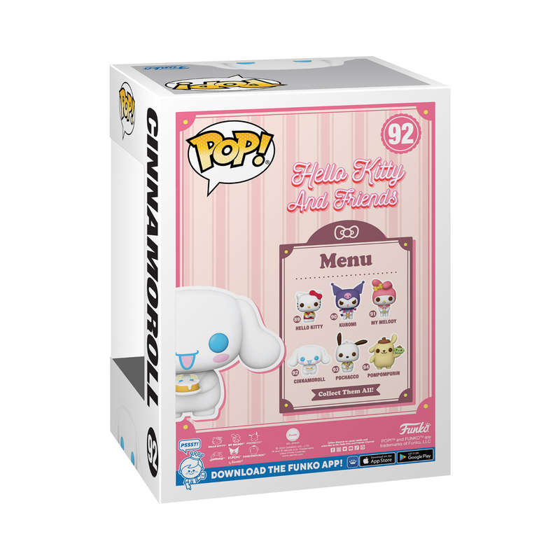 Hello Kitty And Friends Cinnamoroll Funko Pop Vinyl Figure 92