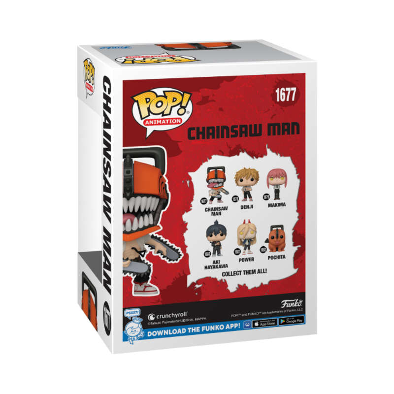 Chainsaw Man Funko Pop Vinyl Figure Animation with Chase 1677