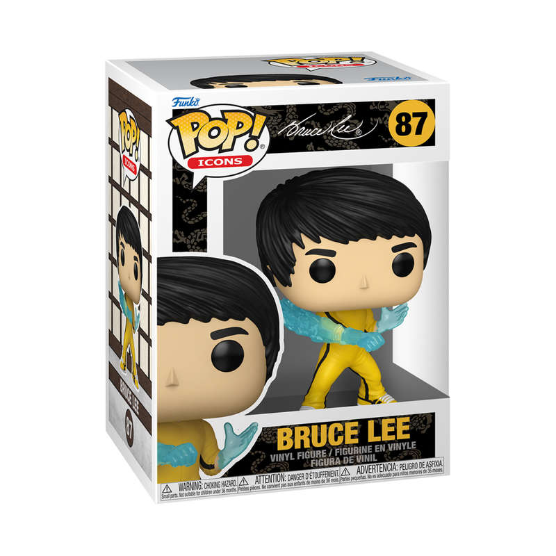 Bruce Lee Be Water Funko Pop Vinyl Figure Icons 87