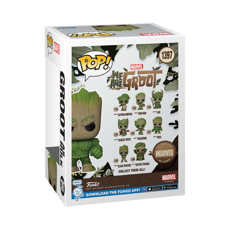 We Are Groot - Groot As Hulk Funko Pop Bobblehead Figure 1397