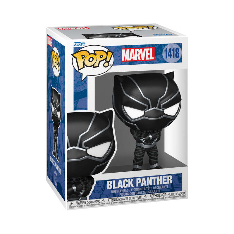 Black Panther  Marvel Funko Pop Bobblehead Figure #1418