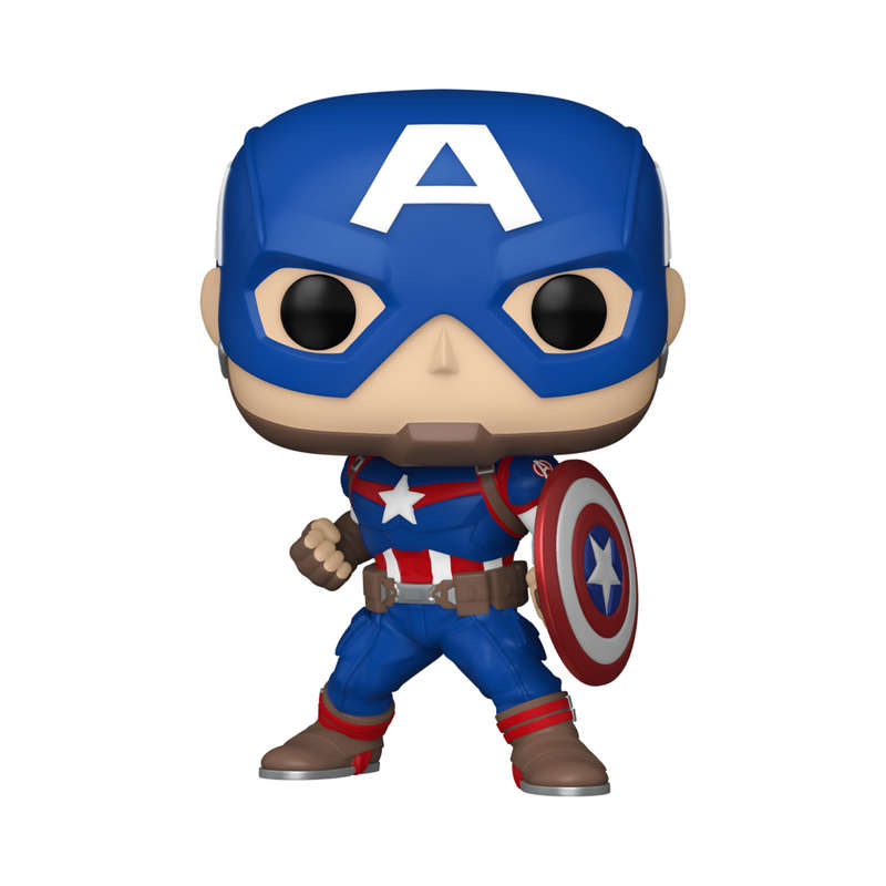Marvel - Captain America Bobblehead Funko Pop 1419