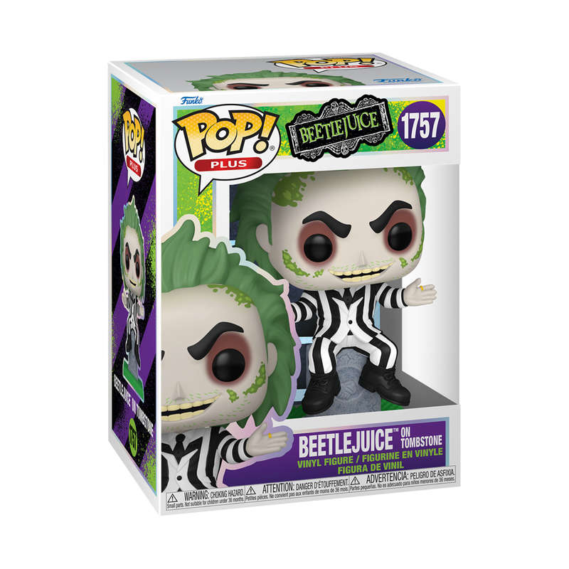 Beetlejuice on Tombstone - Funko Pop Vinyl Figure #1757