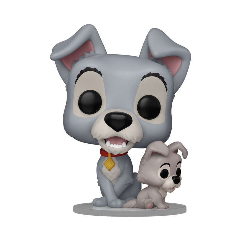 Tramp with Puppy - Disney Lady and the Tramp Funko Pop Vinyl Figure #1554