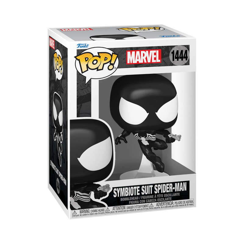 Spider-Man Symbiote Suit  Funko Pop Bobblehead Figure #1444