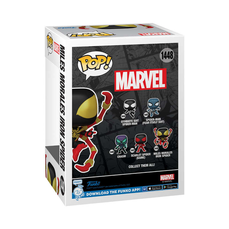 Miles Morales Iron Spider - Funko Pop Bobblehead #1448