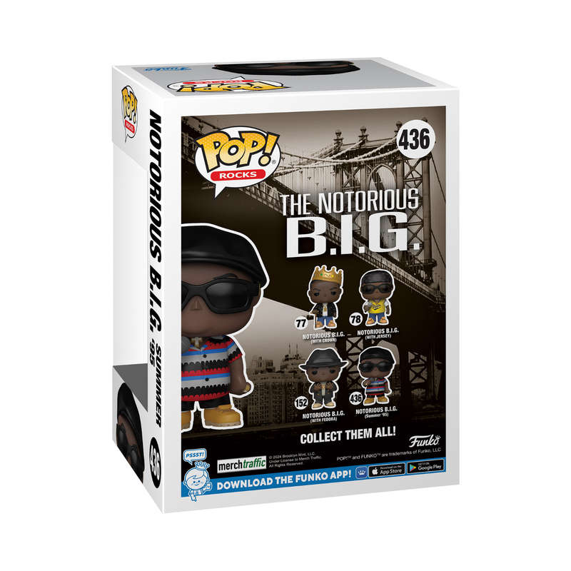 Notorious B.I.G. Summer '95 - Funko Pop Vinyl Figure #436
