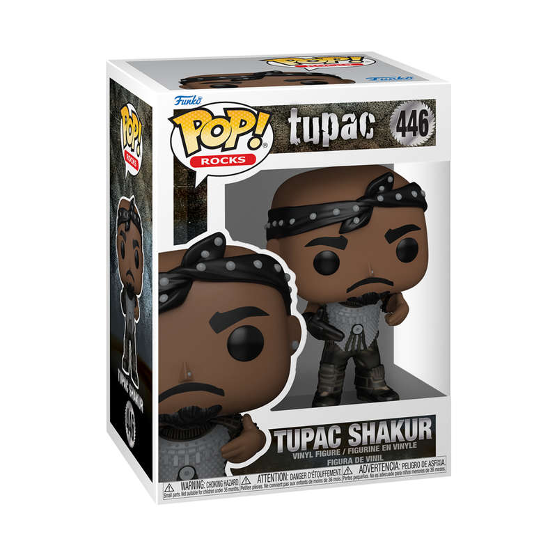 Tupac Shakur - Funko Pop Rocks Vinyl Figure #446