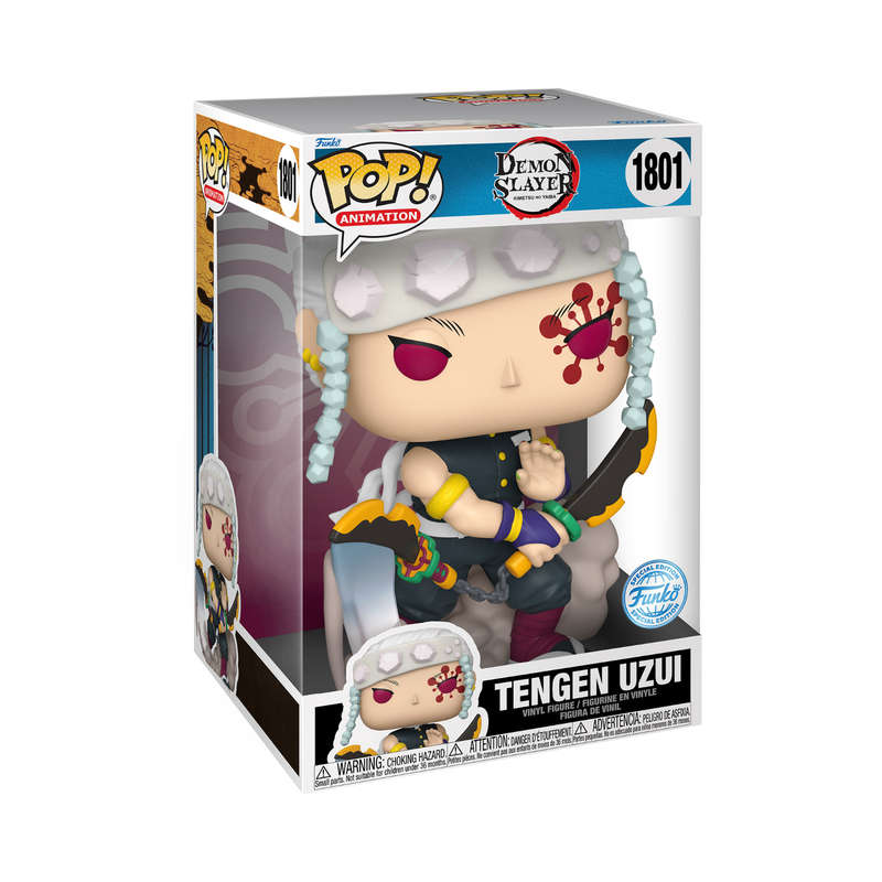 Tengen Uzui - Demon Slayer Funko Pop Jumbo Vinyl Figure #1801