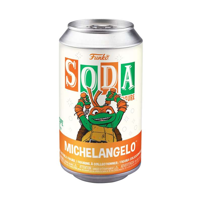 Michelangelo  TMNT Mutant Mayhem Funko SODA Figure