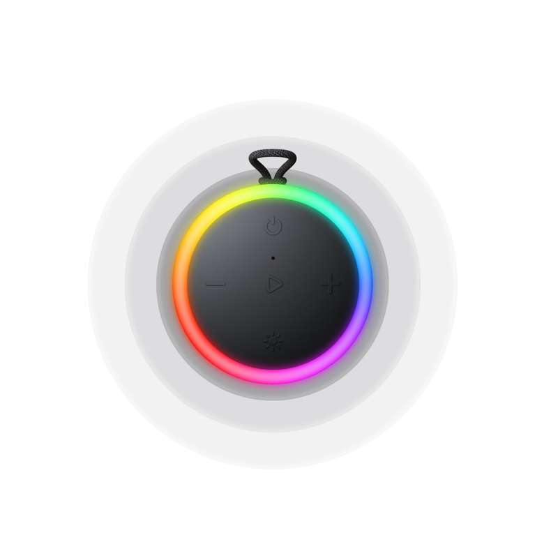 HAVIT Ring Light Portable Bluetooth Speaker - Small - Black