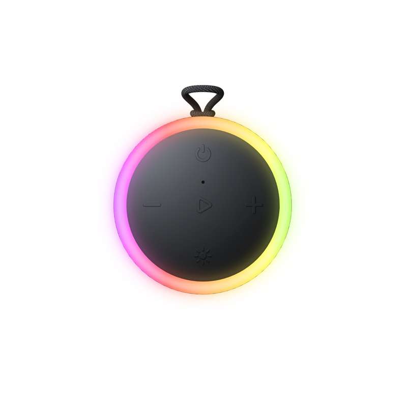 HAVIT Ring Light Portable Bluetooth Speaker - Small - Black