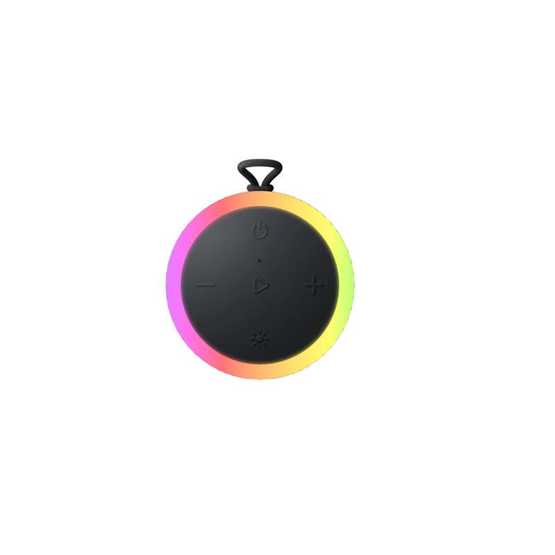 HAVIT Ring Light Portable Bluetooth Speaker - Large - Black