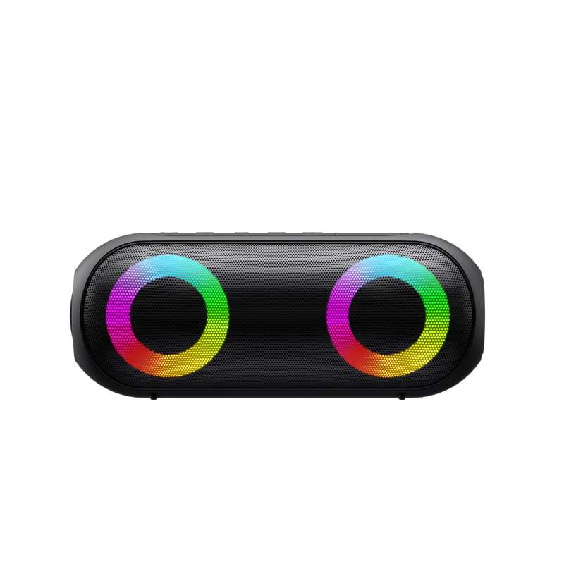 HAVIT RGB Lights Portable Bluetooth Speaker - Large - Black