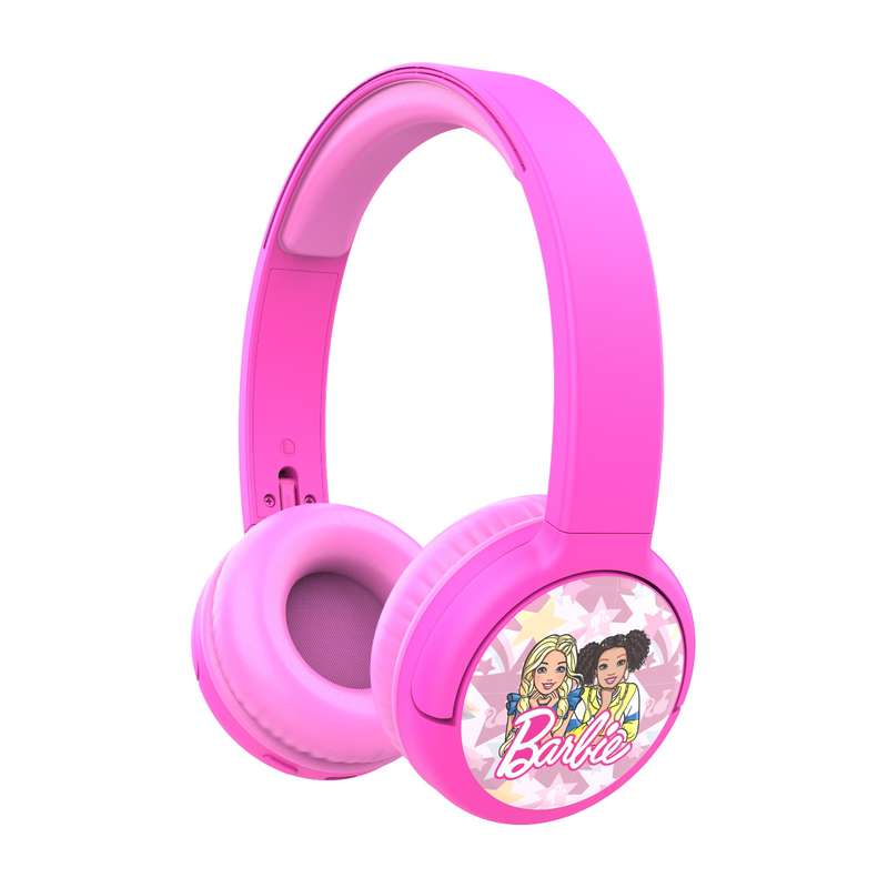 Mattel Barbie Wireless Headphones for Kids - Pink