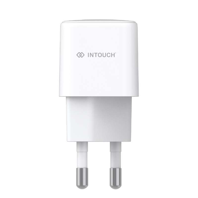 INTOUCH 30W Wall Charger - 1 Port Fast Charger - White