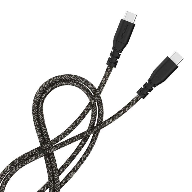 INTOUCH 60W USB C To USB C Cable - 2m Black