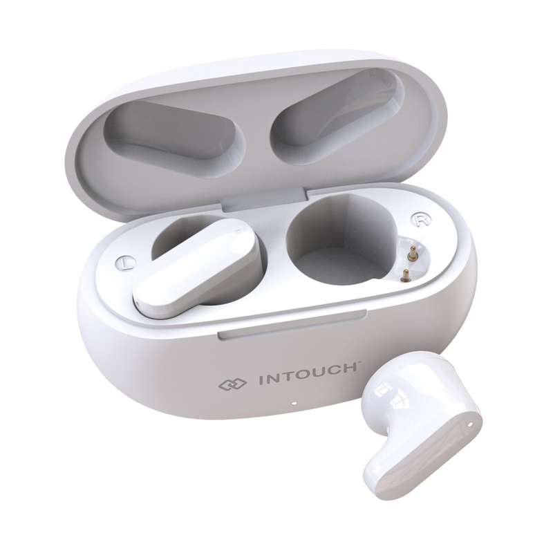INTOUCH Fusion TWS True Wireless Earbuds  White