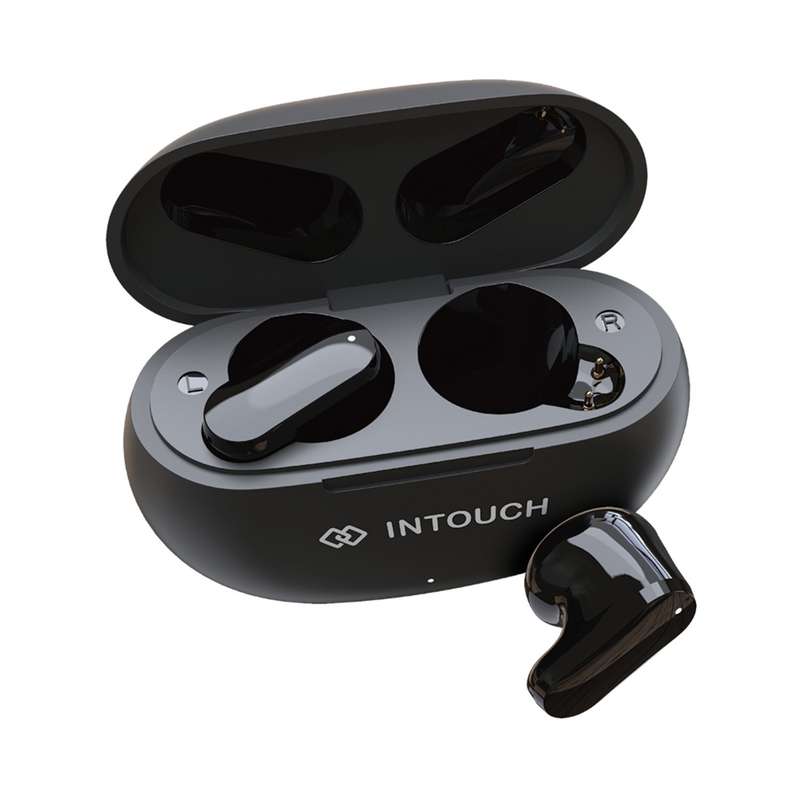 INTOUCH Fusion TWS True Wireless Earbuds  Black