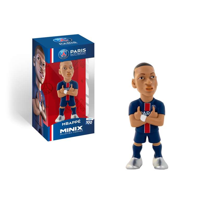 Kylian Mbappe - PSG Minix Figurine: Official Collectable Figure