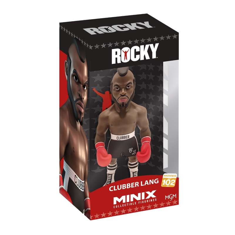 Clubber Lang  Rocky Minix Figurine: Official Collectable Figure