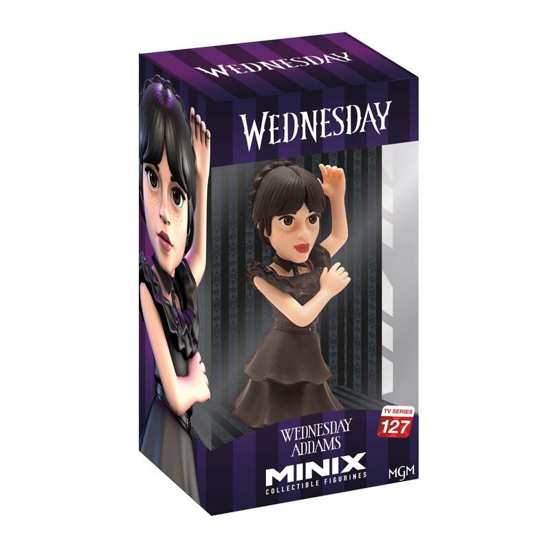 Wednesday - Wednesday Addams Minix Figurine: Official Collectable Figure