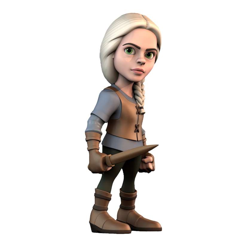 Ciri  The Witcher Minix Figurine: Official Collectable Figure