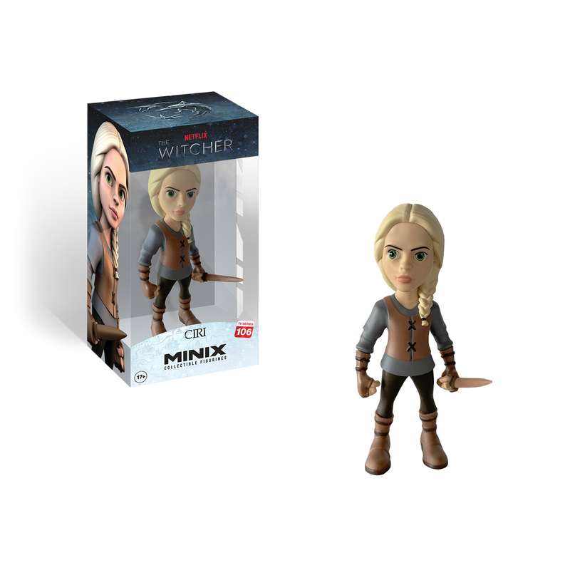 Ciri  The Witcher Minix Figurine: Official Collectable Figure