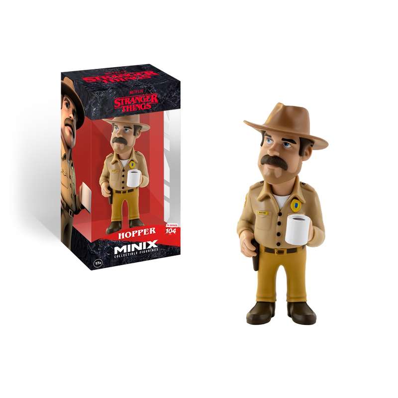 Jim Hopper - Stranger Things Minix Figurine: Official Collectable Figure
