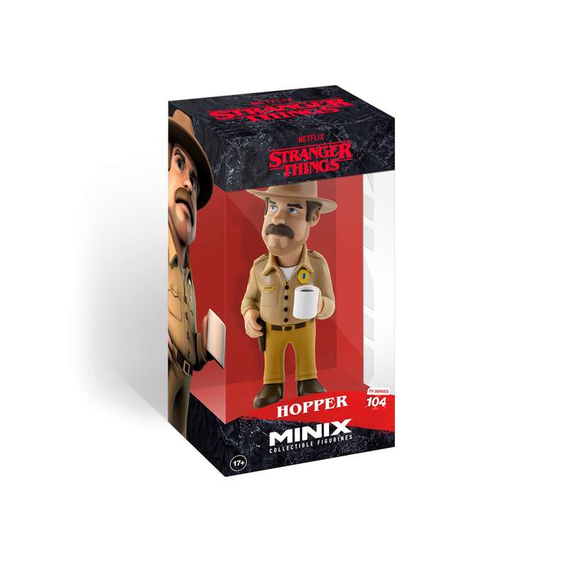 Jim Hopper - Stranger Things Minix Figurine: Official Collectable Figure