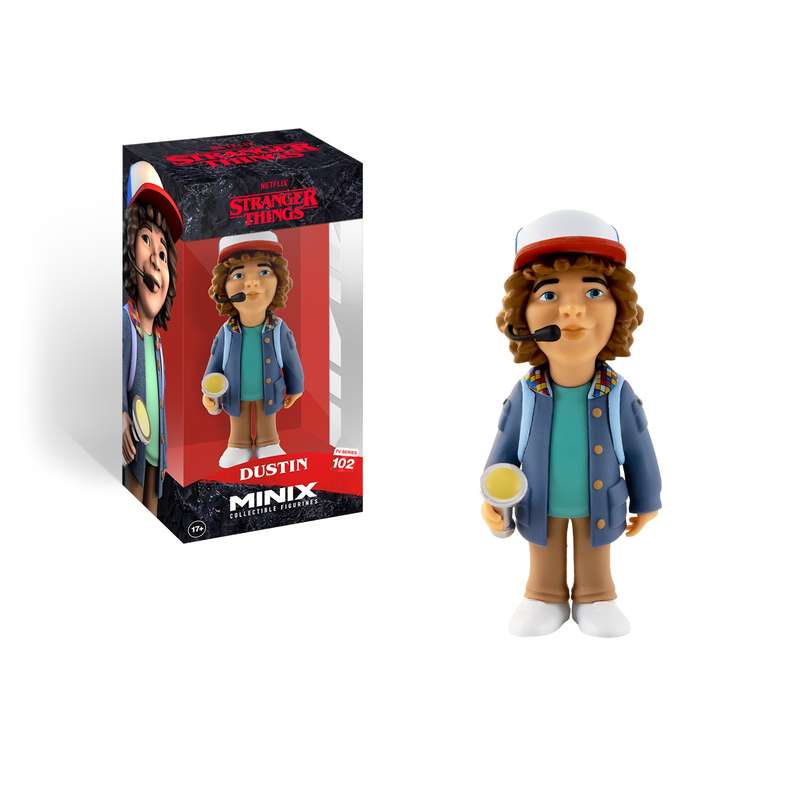 Dustin - Stranger Things Minix Figurine: Official Collectable Figure