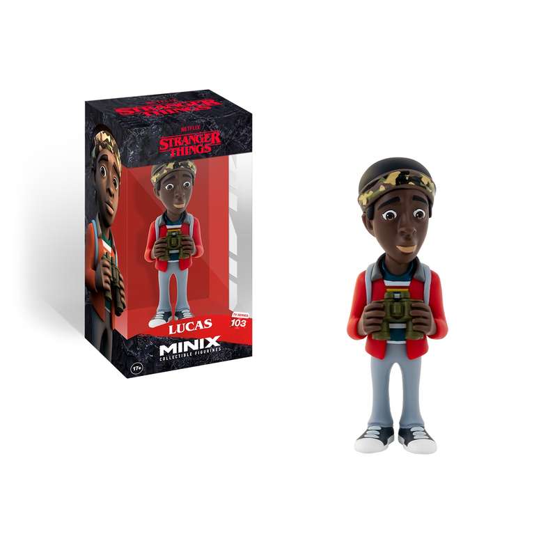 Lucas - Stranger Things Minix Figurine: Official Collectable Figure