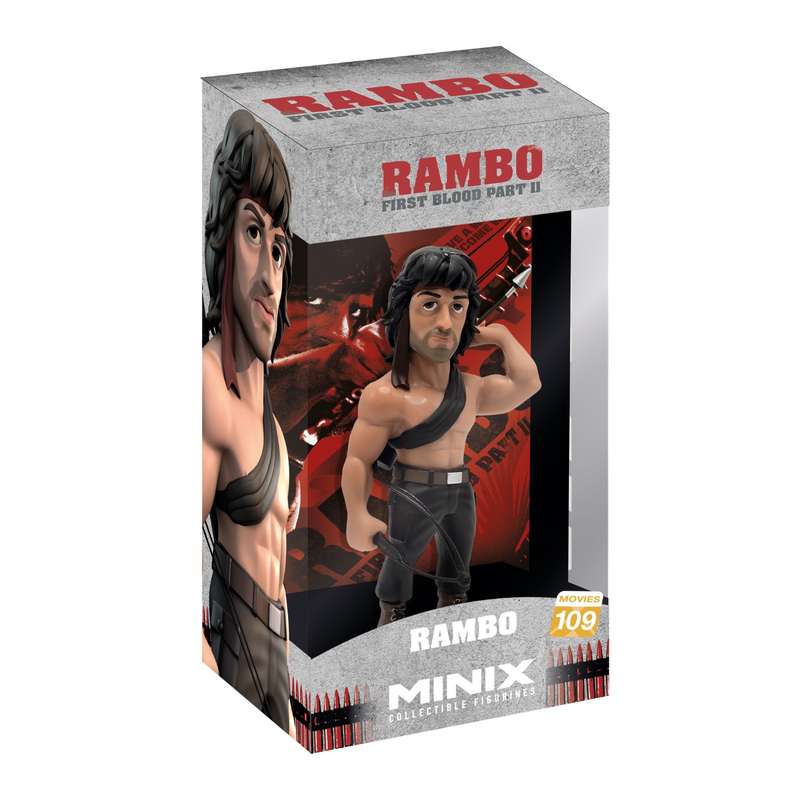 John Rambo - First Blood Minix Figurine: Official Collectable Figure