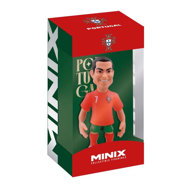Cristiano Ronaldo Minix Figurine - Portugal Football Minix Figure
