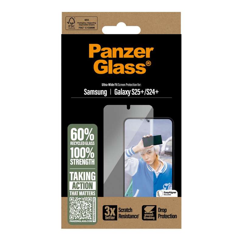 Samsung Galaxy S25+ / S24+ PanzerGlass Screen Protector