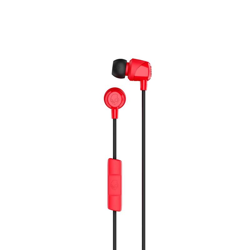 Skullcandy Jib Wired AUX Noise Isolating In Ear Earphones - Red